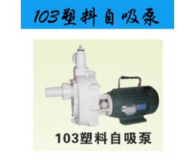 供应103塑料自吸泵