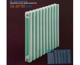 GZ-60*30方双柱 精工钢制系列散热器