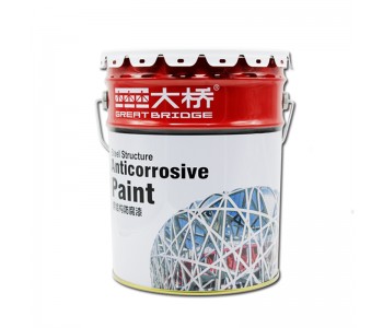 浙江大桥油漆 设备机械工件防腐漆 水性丙烯酸聚氨酯面漆